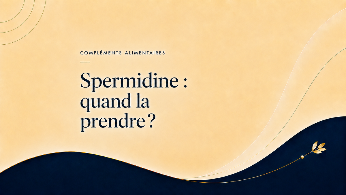 Spermidine : quand la prendre le matin, le soir ou avec un repas