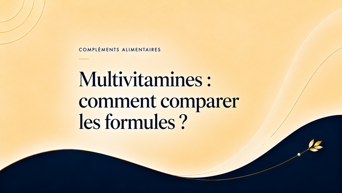 Multivitamines : comment comparer les formules — couverture du journal NovAging