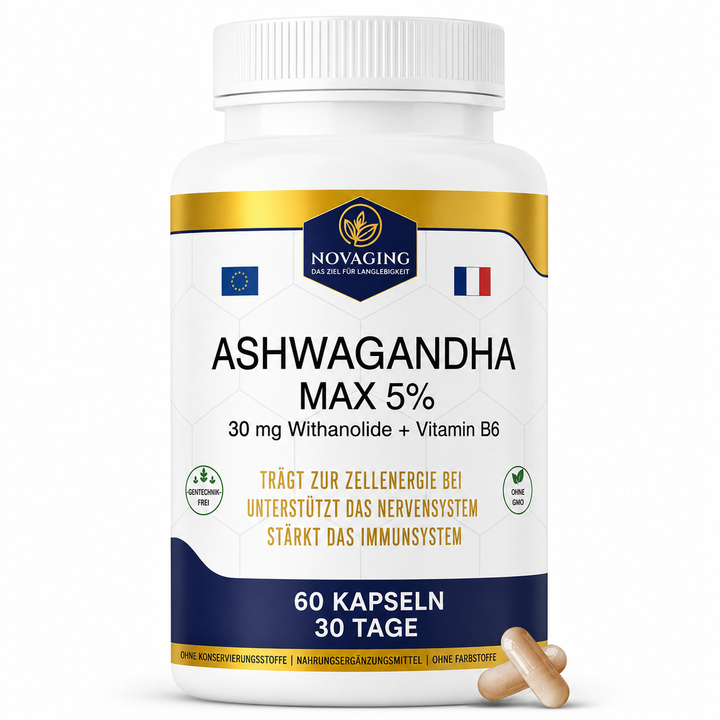 NovAging ashwagandha — DE