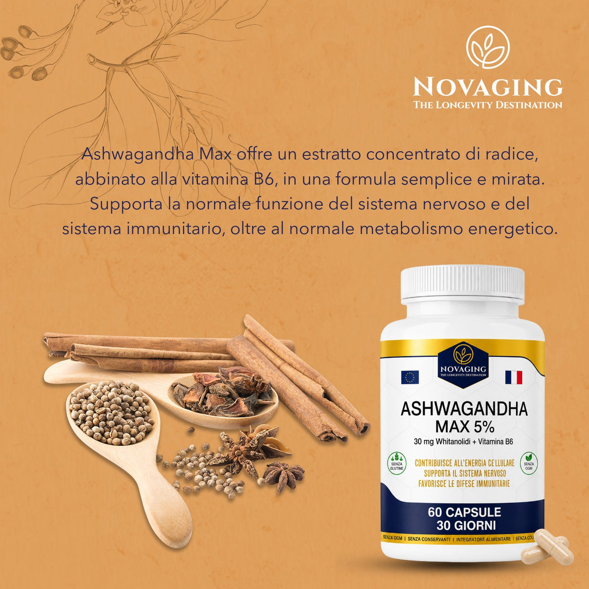 NovAging ashwagandha — IT — 5