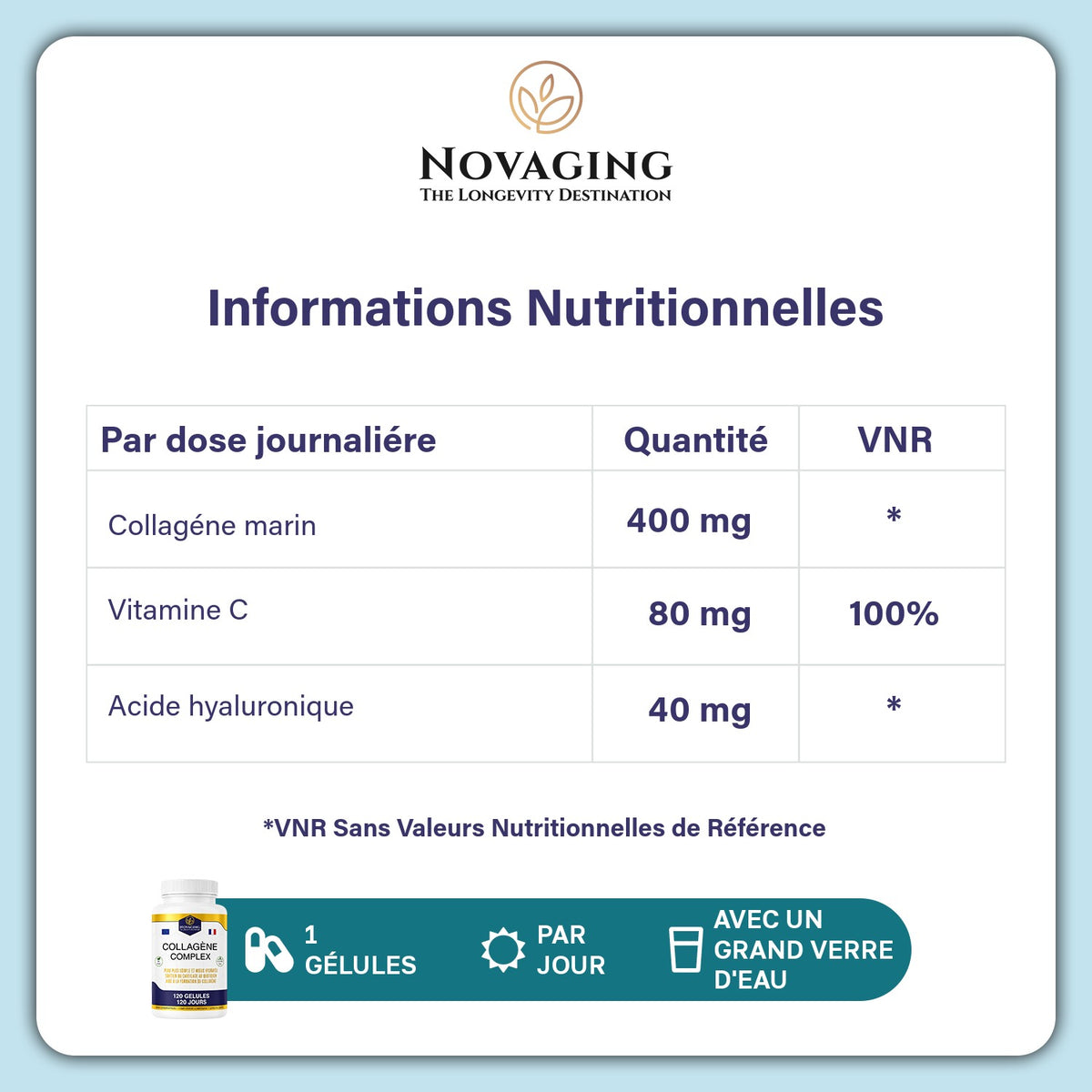 NovAging collagen — FR — 2