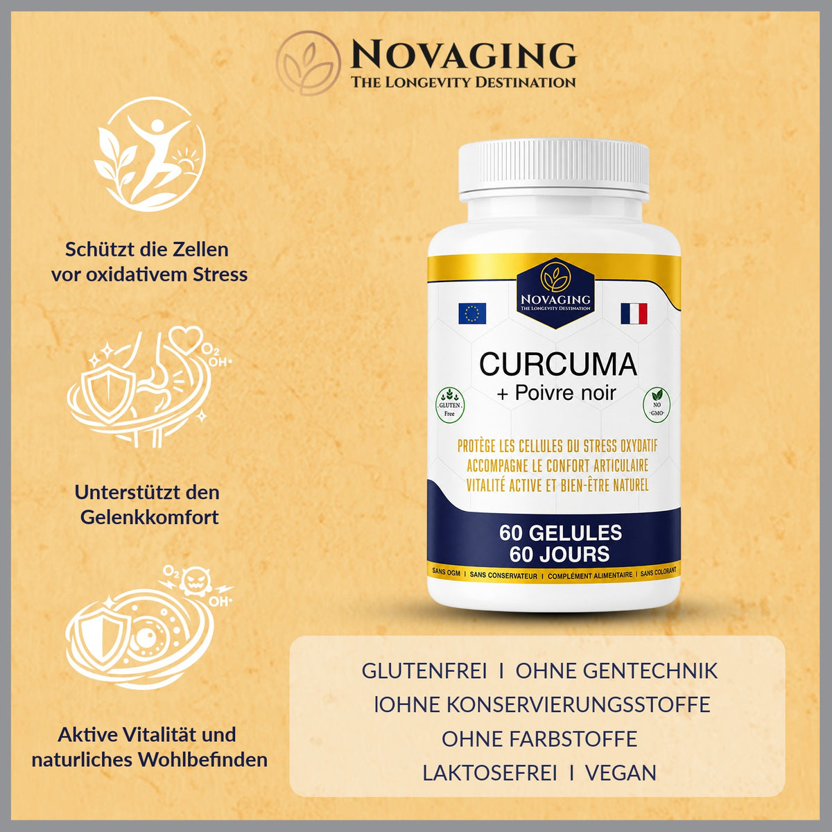 NovAging curcuma — DE — 2