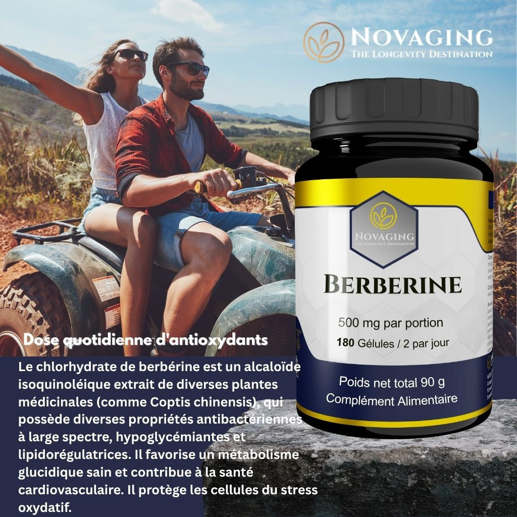 Synergie Longévité Cellulaire — Berbérine + Acide Alpha-Lipoïque — vue 5